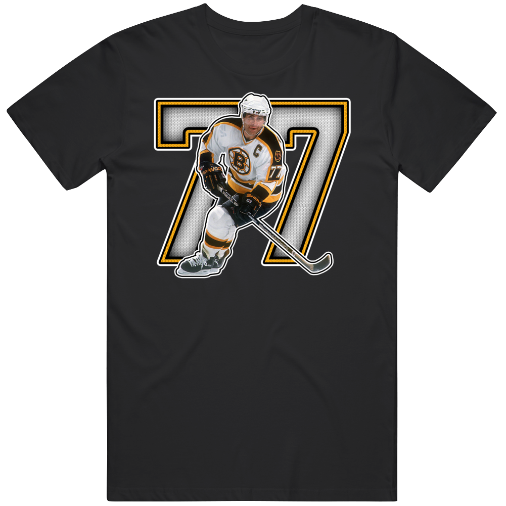 Ray Bourque Captain 77 Boston Hockey Fan T Shirt – BeantownTshirts