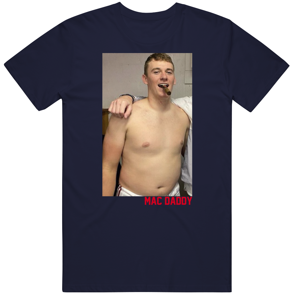 Mac Jones Mac Daddy New England Football Fan V4 T Shirt