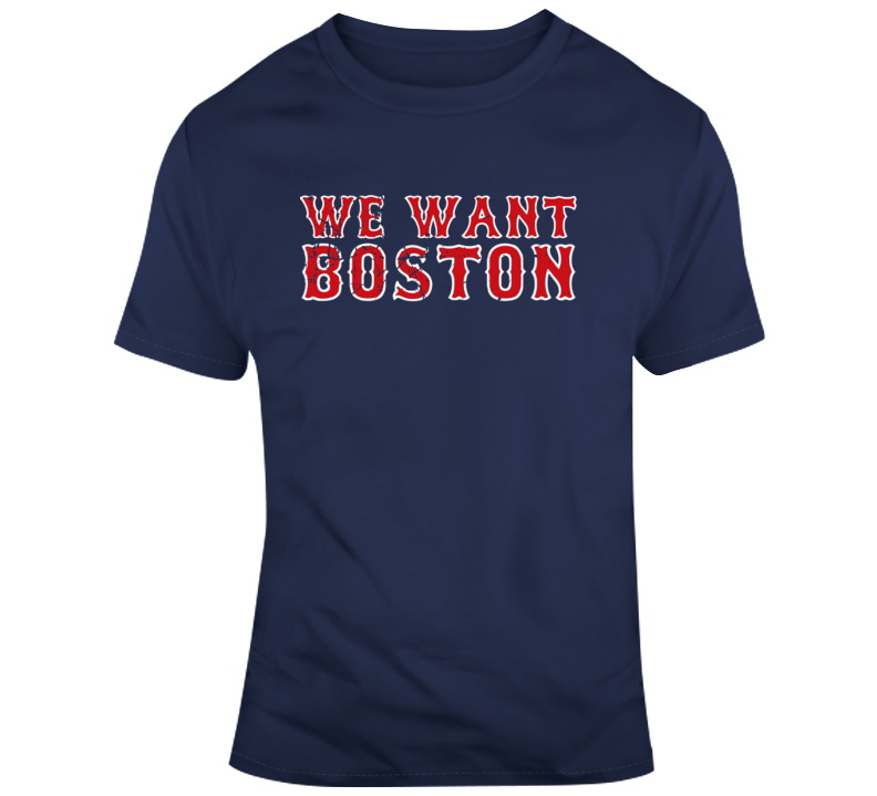 Boston Red Sox MLB Logo Select Navy T-Shirt