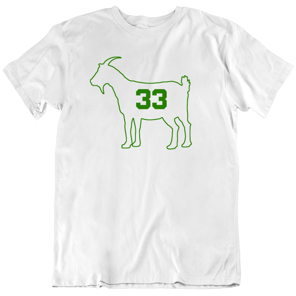 3 Colors Available Larry Bird Goat T Shirt