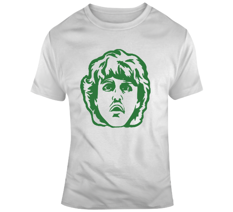 BeantownTshirts Larry Bird 33 The Goat Boston Basketball Fan T Shirt Classic / Irish Green / Medium (Youth)