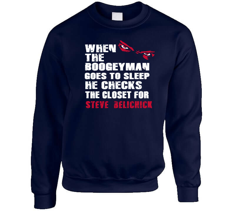 Steve Belichick Boogeyman New England Football Fan T Shirt