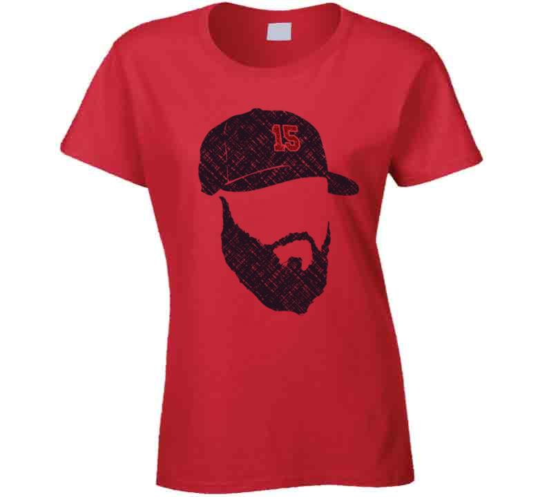 Dustin Pedroia T-Shirt | Boston Pro Baseball | Ballpark MVP | mlbpa Unisex Basic Tee / Black / L