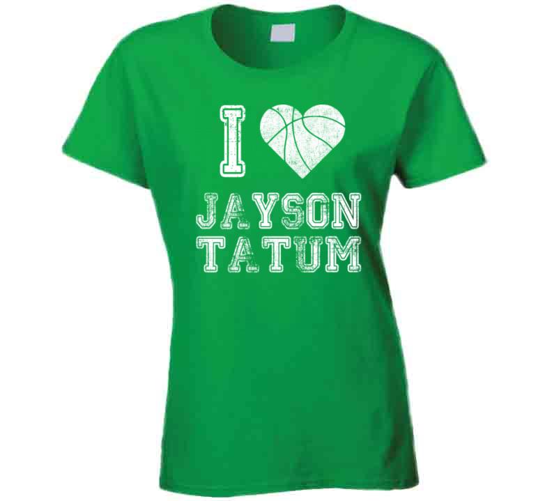 Jayson Tatum I Heart Boston Basketball Fan T Shirt – BeantownTshirts