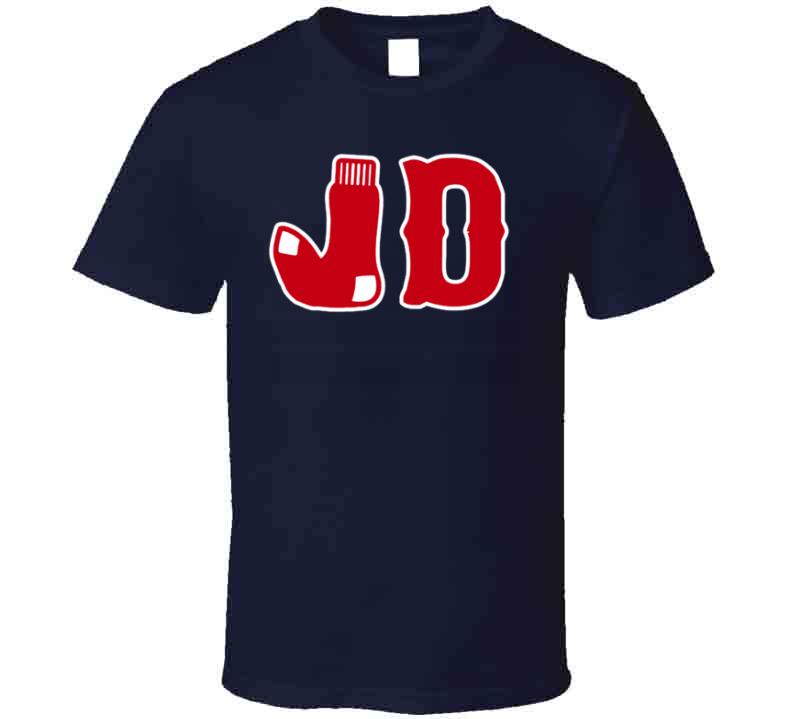 J.d. Martinez Men's Cotton T-shirt Boston Baseball J.d. 