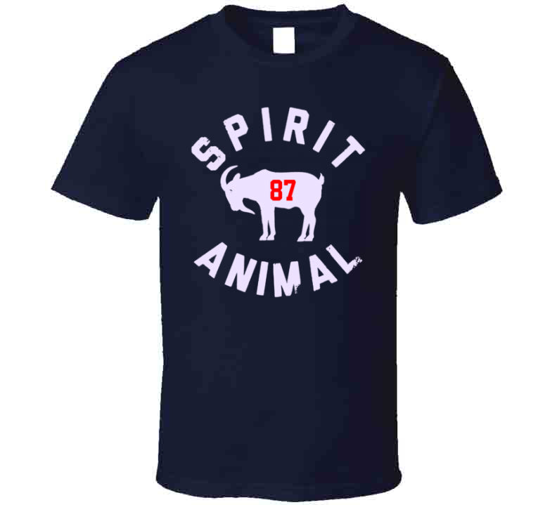 Gronk Goat T Shirt  The Awesome Boston