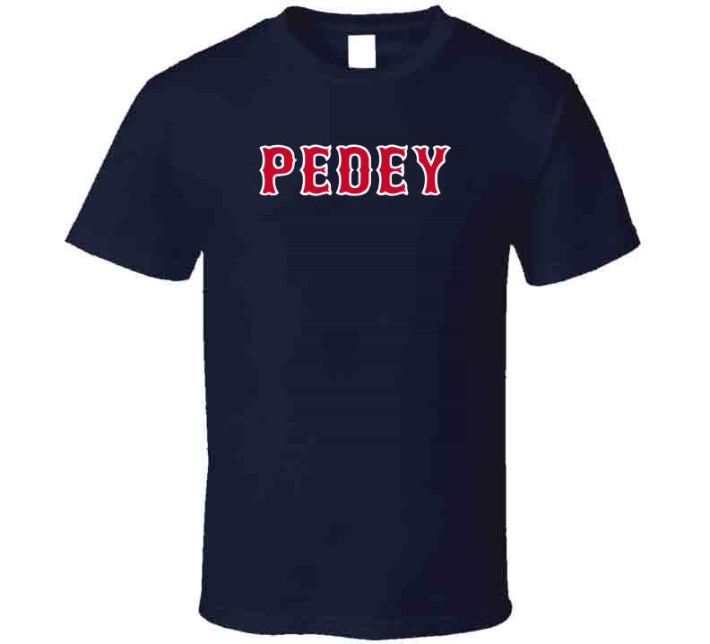 Buy White T-Shirt with Dustin Pedroia Print #910663 at