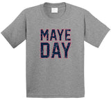 Drake Maye Distressed New England Football Fan  T Shirt