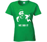 Jayson Tatum We Did It Boston Basketball Fan  T Shirt