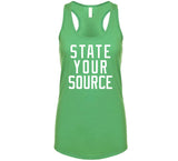 State Your Source Boston Basketball Fan V2 T Shirt