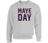 Drake Maye Distressed New England Football Fan  T Shirt