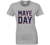 Drake Maye Distressed New England Football Fan  T Shirt