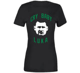 Luka Doncic Cry Baby Boston Basketball Fan V2 T Shirt