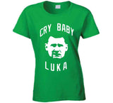 Luka Doncic Cry Baby Boston Basketball Fan T Shirt