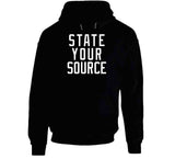 State Your Source Boston Basketball Fan T Shirt