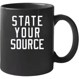 State Your Source Boston Basketball Fan T Shirt