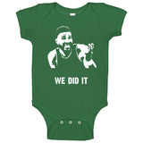 Jayson Tatum We Did It Boston Basketball Fan  T Shirt