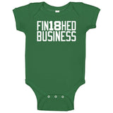 Finished Business 18 Boston Basketball Fan T Shirt