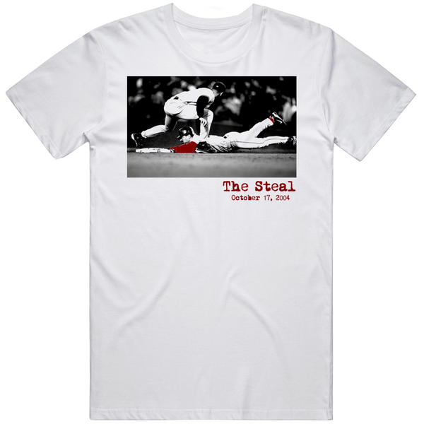 Dave Roberts Shirt, The Steal, Boston - MLBPAA Licensed - BreakingT