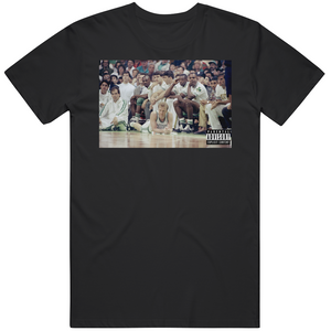 BeantownTshirts Larry Bird Boston The Logo Boston Basketball Fan T Shirt Long Sleeve / White / Large