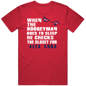 Alex Cora Boogeyman Boston Baseball Fan V2 T Shirt