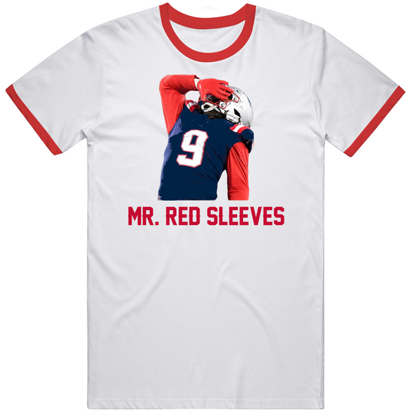 BeantownTshirts Matt Judon Mr Red Sleeves New England Football Fan T Shirt Premium / Navy / 2 X-Large