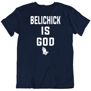 Bill Belichick Is God New England Football Fan V2 T Shirt