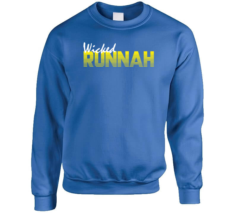 Boston Marathon inspired 26.2 miles City Wicked Runnah V3 T Shirt