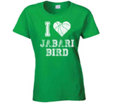 Jabari Bird I Heart Boston Basketball Fan T Shirt