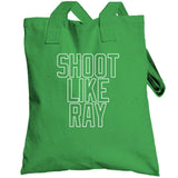 Ray Allen Shoot Like Ray Boston Basketball Fan T Shirt