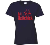 Bill Belichick The GodFather New England Coach Football Fan T Shirt