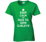 Semi Ojeleye Keep Calm Boston Basketball Fan T Shirt