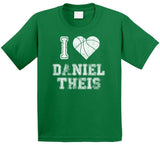 Daniel Theis I Heart Boston Basketball Fan T Shirt