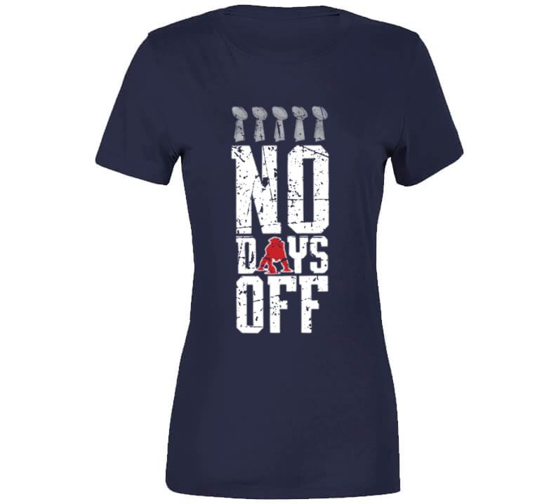 New England Patriots no days off ornament, hoodie, sweater and v-neck  t-shirt