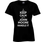 John Moore Keep Calm Boston Hockey Fan T Shirt