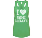 Semi Ojeleye I Heart Boston Basketball Fan T Shirt