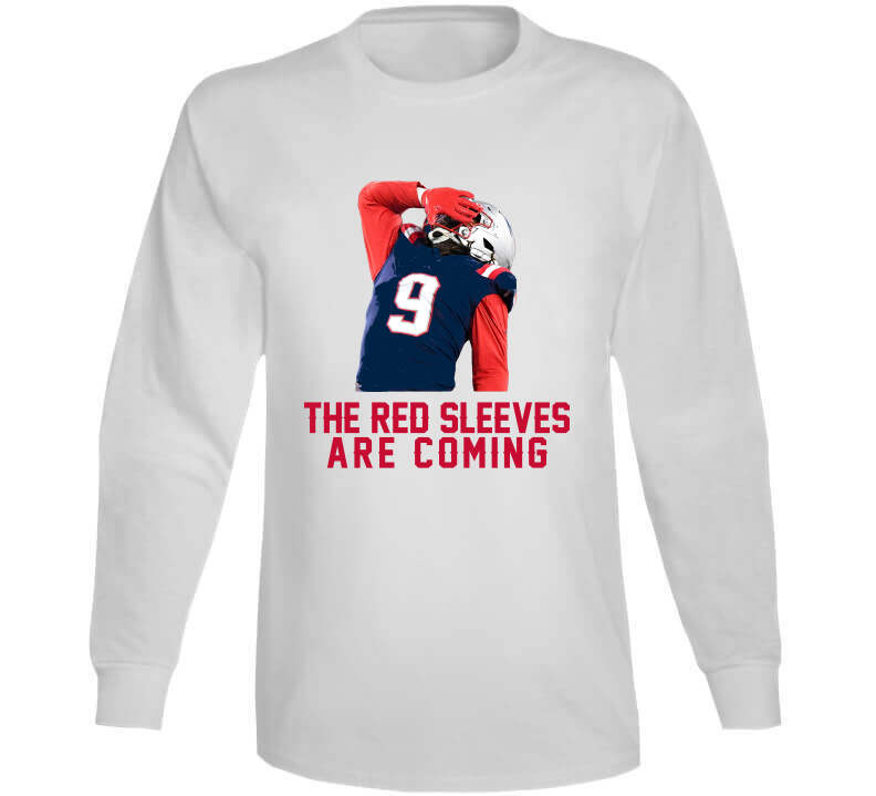 Matthew Judon New England Patriot Red Sleeves T-Shirt, hoodie