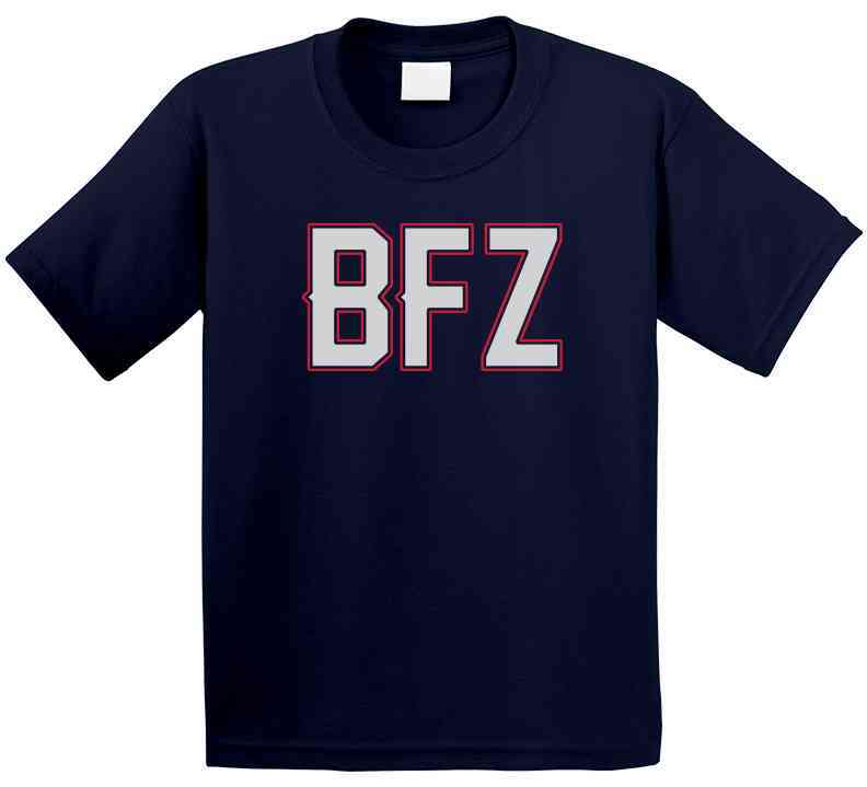 BeantownTshirts Bailey FN Zappe BFZ New England Football Fan T Shirt Kids / Navy / Small (Youth)