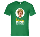 Retro 80s Style Larry Bird Boston Basketball Fan V2 T Shirt