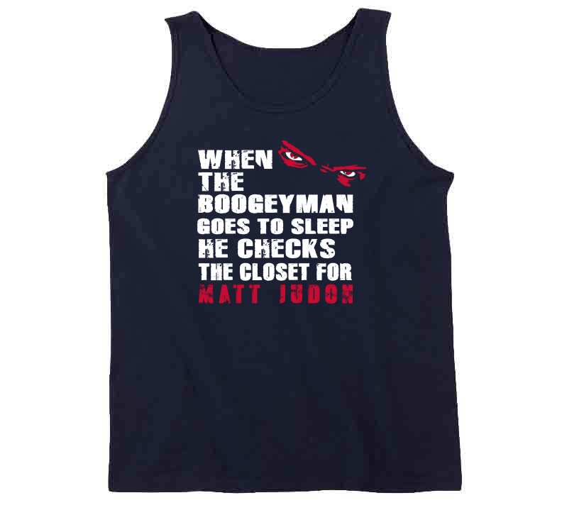 BeantownTshirts Matt Judon Boogeyman New England Football Fan T Shirt Tanktop / Navy / X-Large