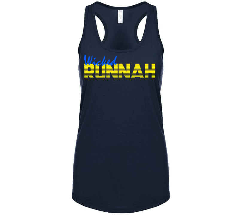 Boston Marathon inspired 26.2 miles City Wicked Runnah V3 T Shirt