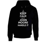 John Moore Keep Calm Boston Hockey Fan T Shirt