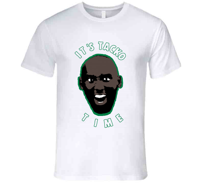 Tacko Fall It's Tacko Time Funny Boston Basketball Fan white V2 T Shir ...