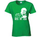 Red Auerbach Legendary Basketball Kiss My Ash Coach T Shirt