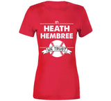 Heath Hembree We Trust Boston Baseball Fan T Shirt