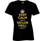 Taylor Hall Keep Calm Boston Hockey Fan T Shirt