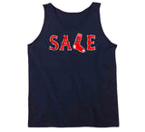 Chris Sale Ace Distressed Boston Baseball Fan T Shirt