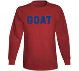 Goat Distressed New England Football Fan T Shirt