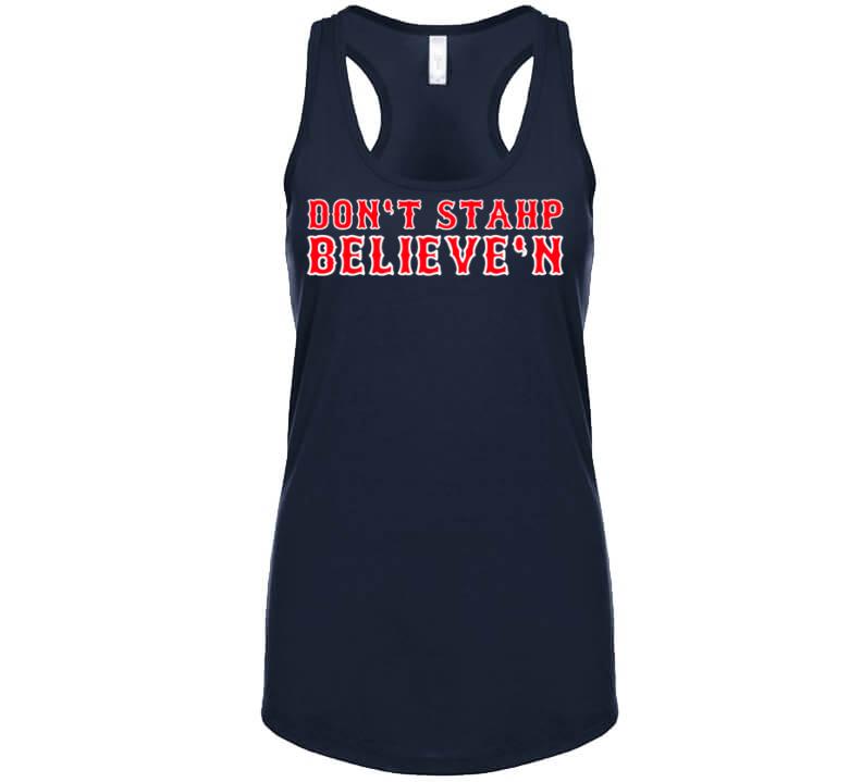 BeantownTshirts Yankees Still Suck Boston Baseball Fan T Shirt Ladies Tanktop / White / X-Large