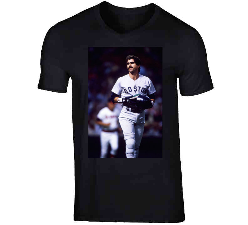 BeantownTshirts Boston Legend Bill Buckner Baseball Fan T Shirt V-Neck / Black / 2 X-Large